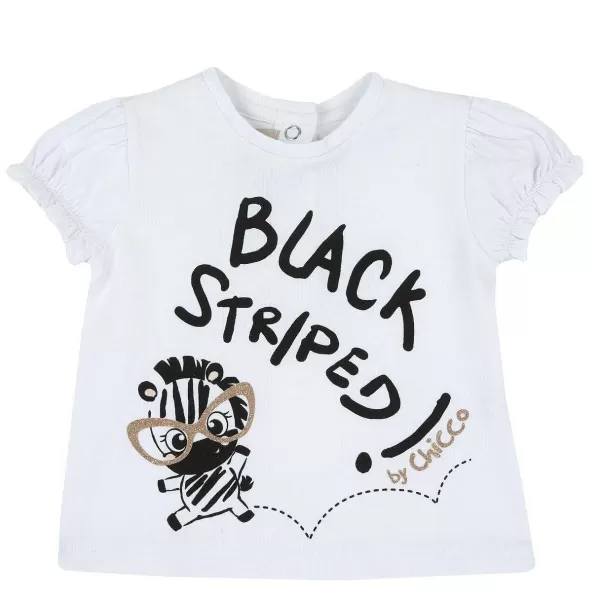 Cheap Chicco T-Shirt Com Simp Tica Zebra