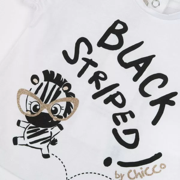 Cheap Chicco T-Shirt Com Simp Tica Zebra