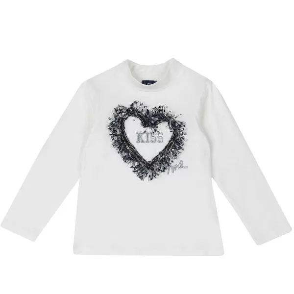 Discount Chicco T-Shirt De Manga Comprida Com Cora O - Algod O Sustent Vel