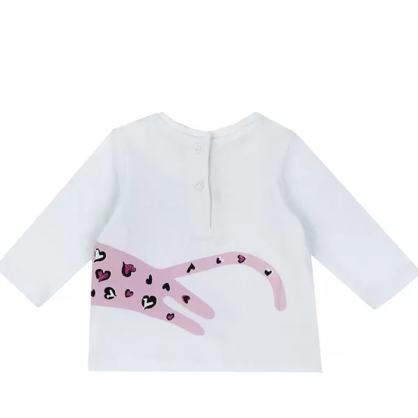 Cheap Chicco T-Shirt De Manga Comprida E Estampagem - Algod O Sustent Vel