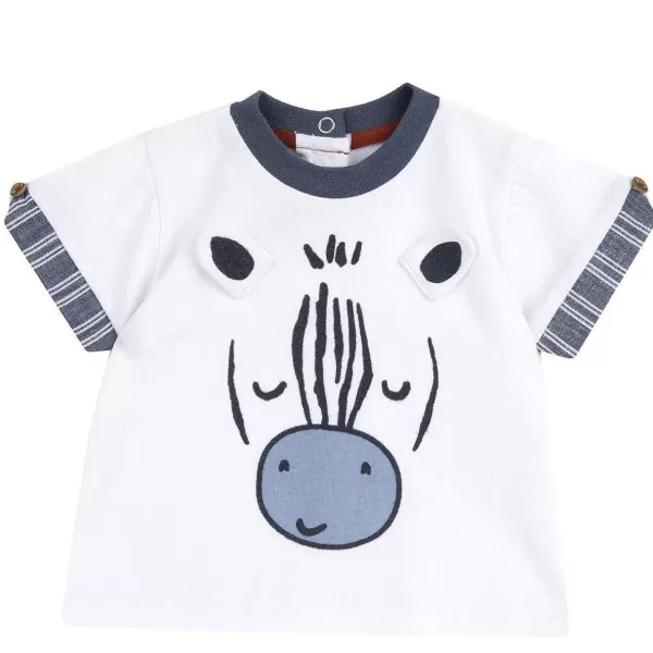 Discount Chicco T-Shirt De Manga Curta E Zebra