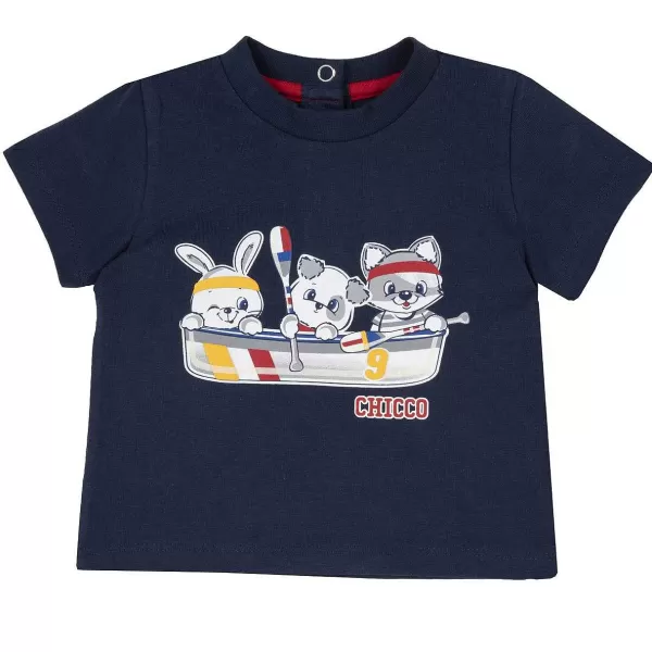 Clearance Chicco T-Shirt Manga Curta - Algod O Sustent Vel