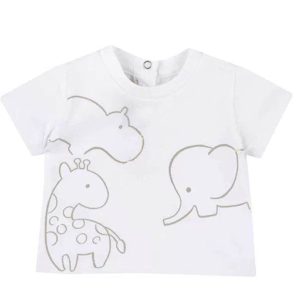 Store Chicco T-Shirt Manga Curta Com Padr O