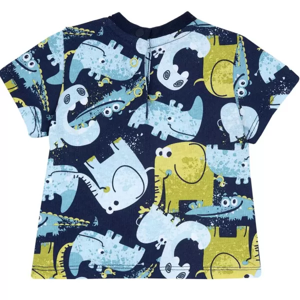 Cheap Chicco T-Shirt Manga Curta Com Padr O De Animais