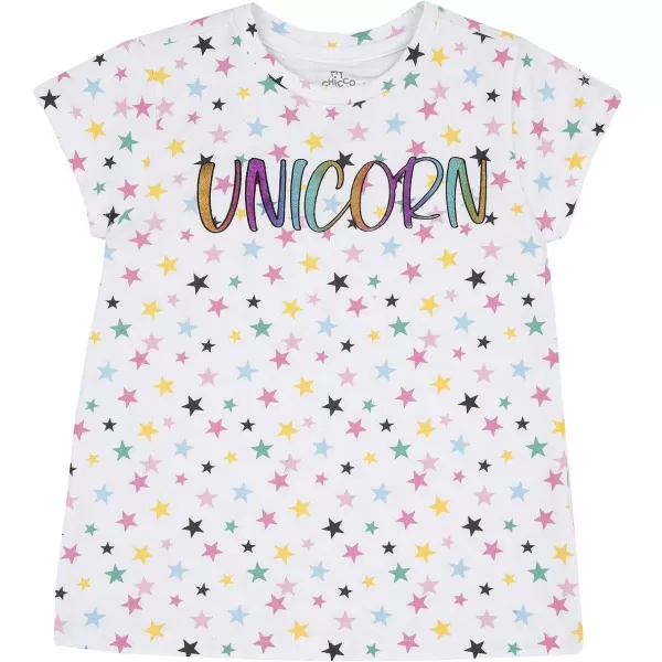 Shop Chicco T-Shirt Pijama Unic Rnio Branco / Rosa