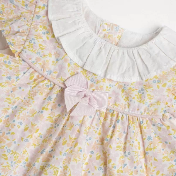 Store Chicco Vestido Com Folhos