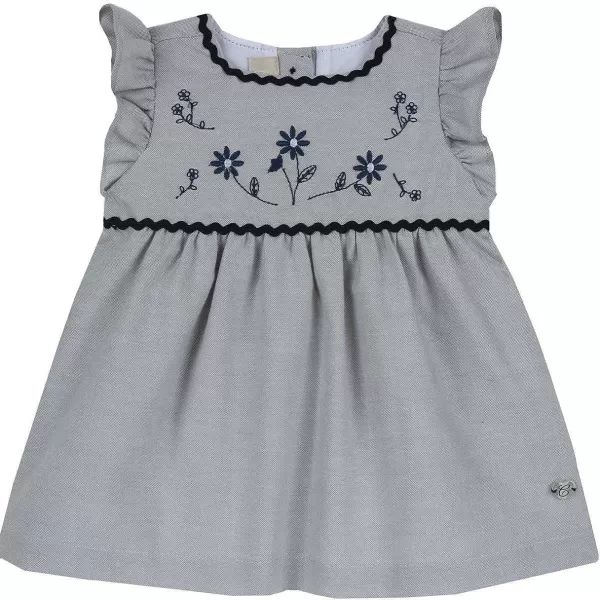 Clearance Chicco Vestido De Algod O Com Flores