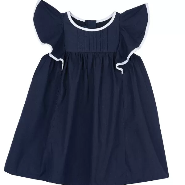 Best Sale Chicco Vestido De Algod O Com Folhos