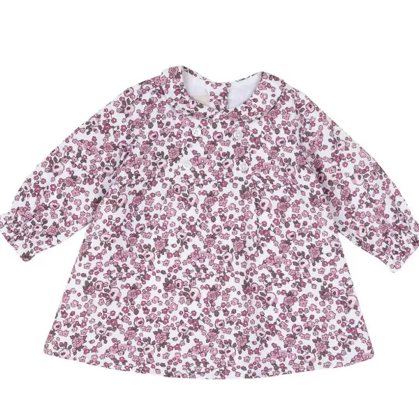 Cheap Chicco Vestido De Flanela Com Pequenas Flores