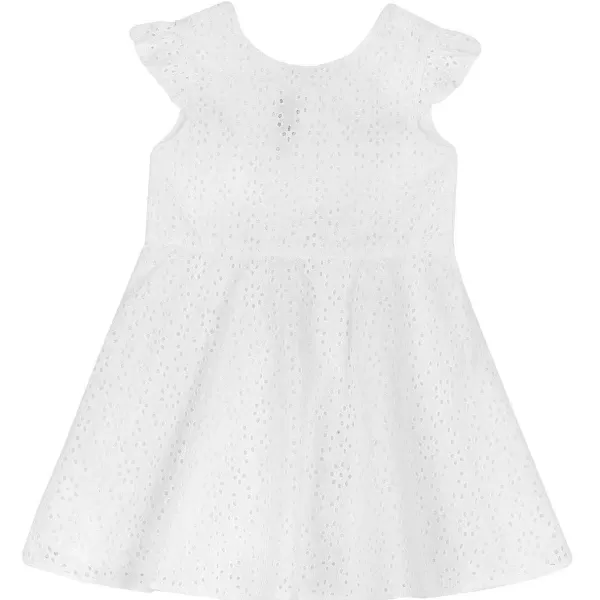 Shop Chicco Vestido Elegante Com Bordados Sangallo