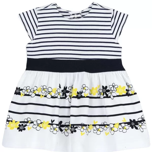 Clearance Chicco Vestido S Riscas E Floral