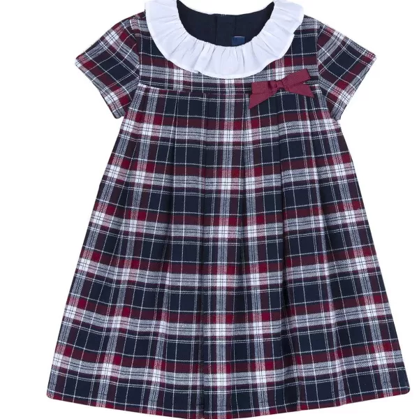 Store Chicco Vestido Tartan De Manga Curta